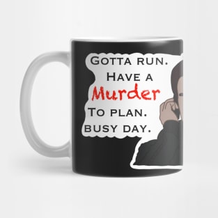 Damon Busy Day Sticker Mug